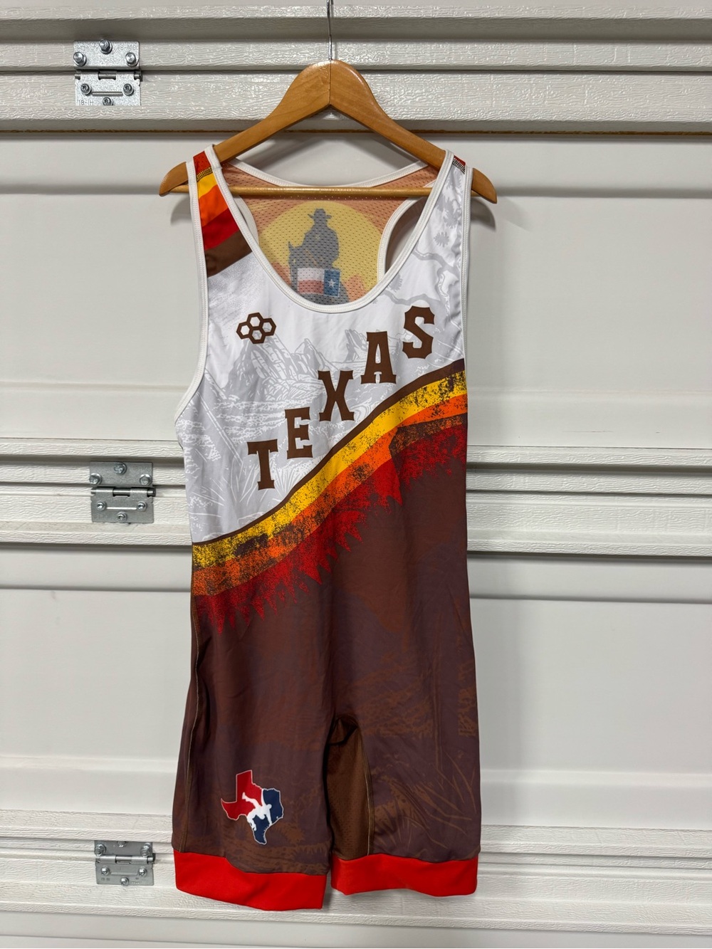 Rudis MEN'S ELITE 2.0 Texas Wrestling Singlet XL New